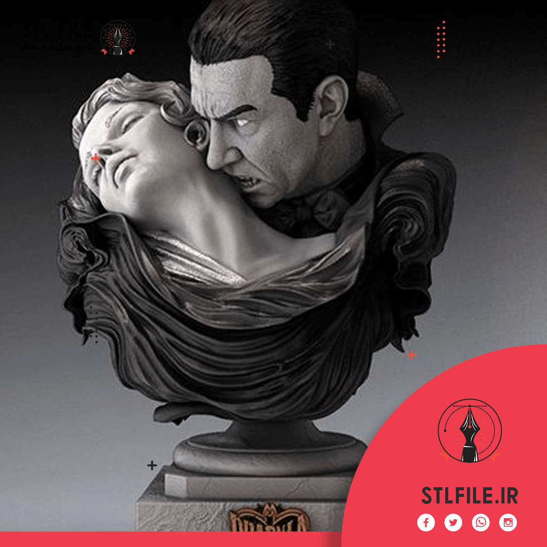 Wicked - Dracula Bust 290mm (Non Supported)_f1